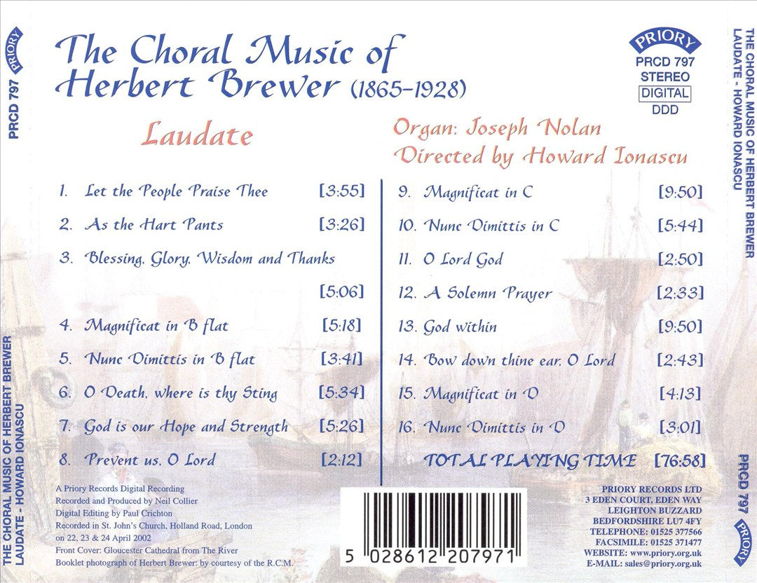 Choral Music of Herbert Brewer cover art