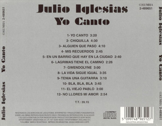 Yo Canto cover art