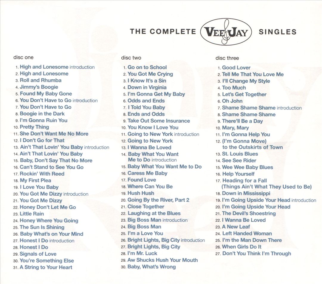 Mr. Luck: Complete Vee-Jay Singles cover art