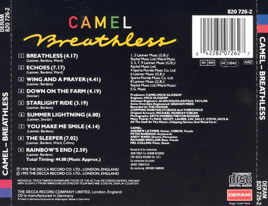 Breathless cover art