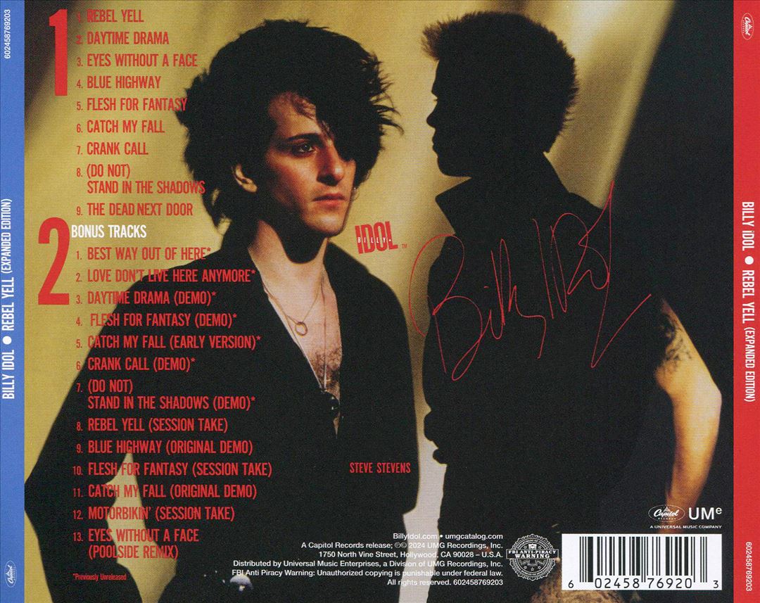 Rebel Yell [Expanded Edition] [Deluxe 2 CD] cover art