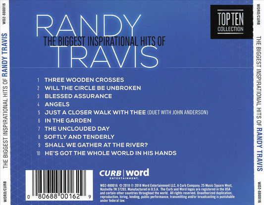 Three Wooden Crosses: The Biggest Inspirational Hits of Randy Travis cover art