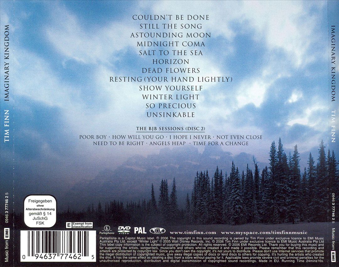 Imaginary Kingdom [Bonus DVD] cover art