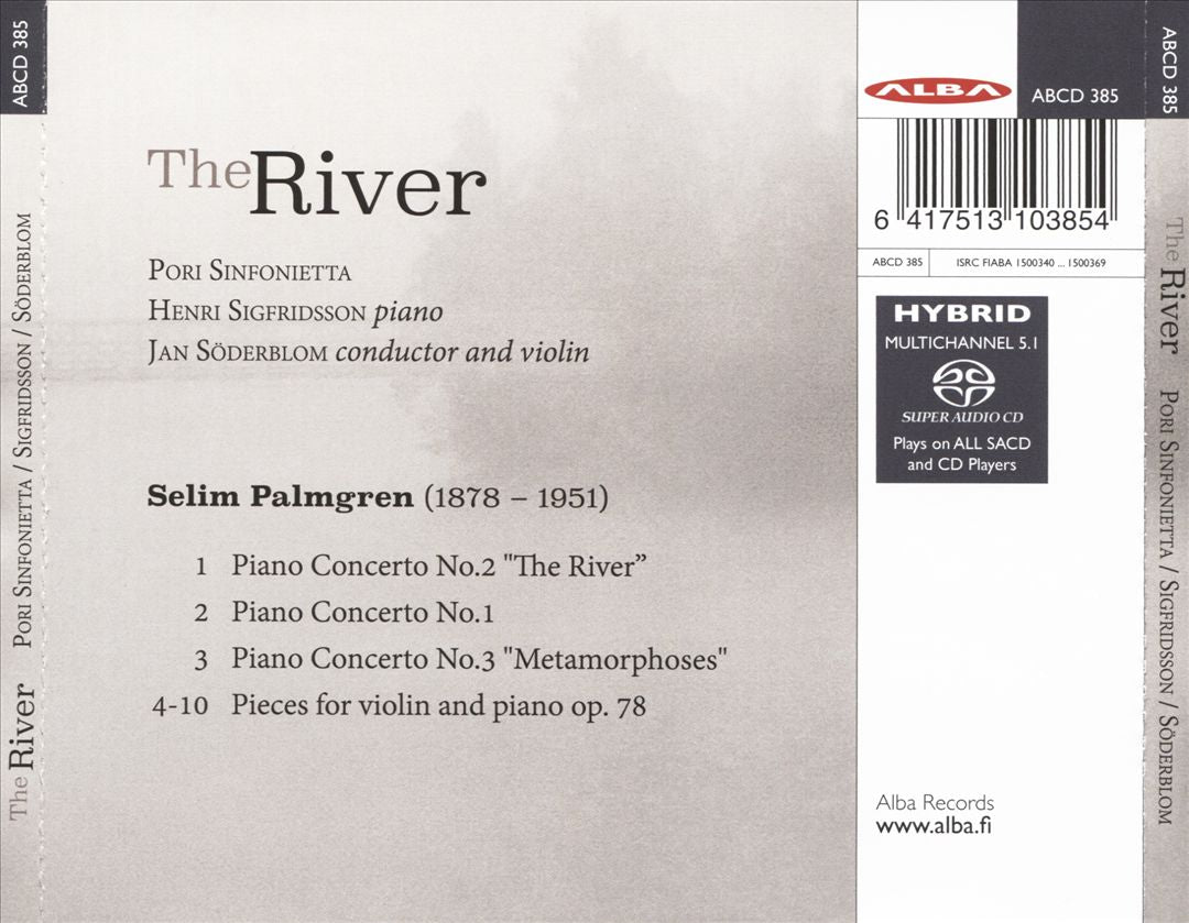 Selim Palmgren: The River cover art