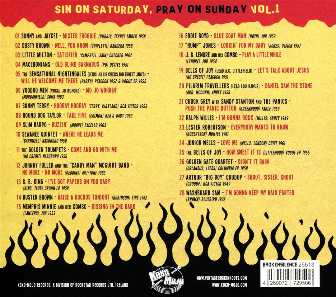 Sin on Saturday, Pray on Sunday, Vol. 1 cover art
