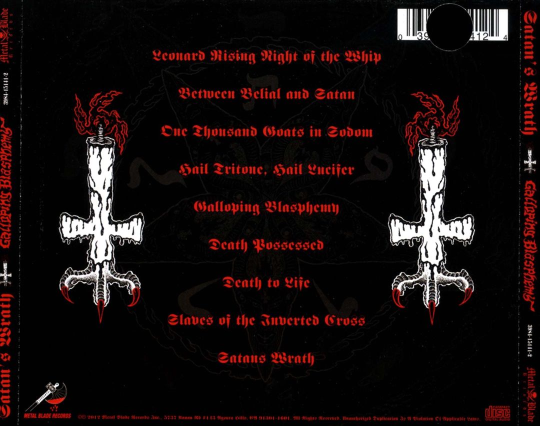 Galloping Blasphemy cover art