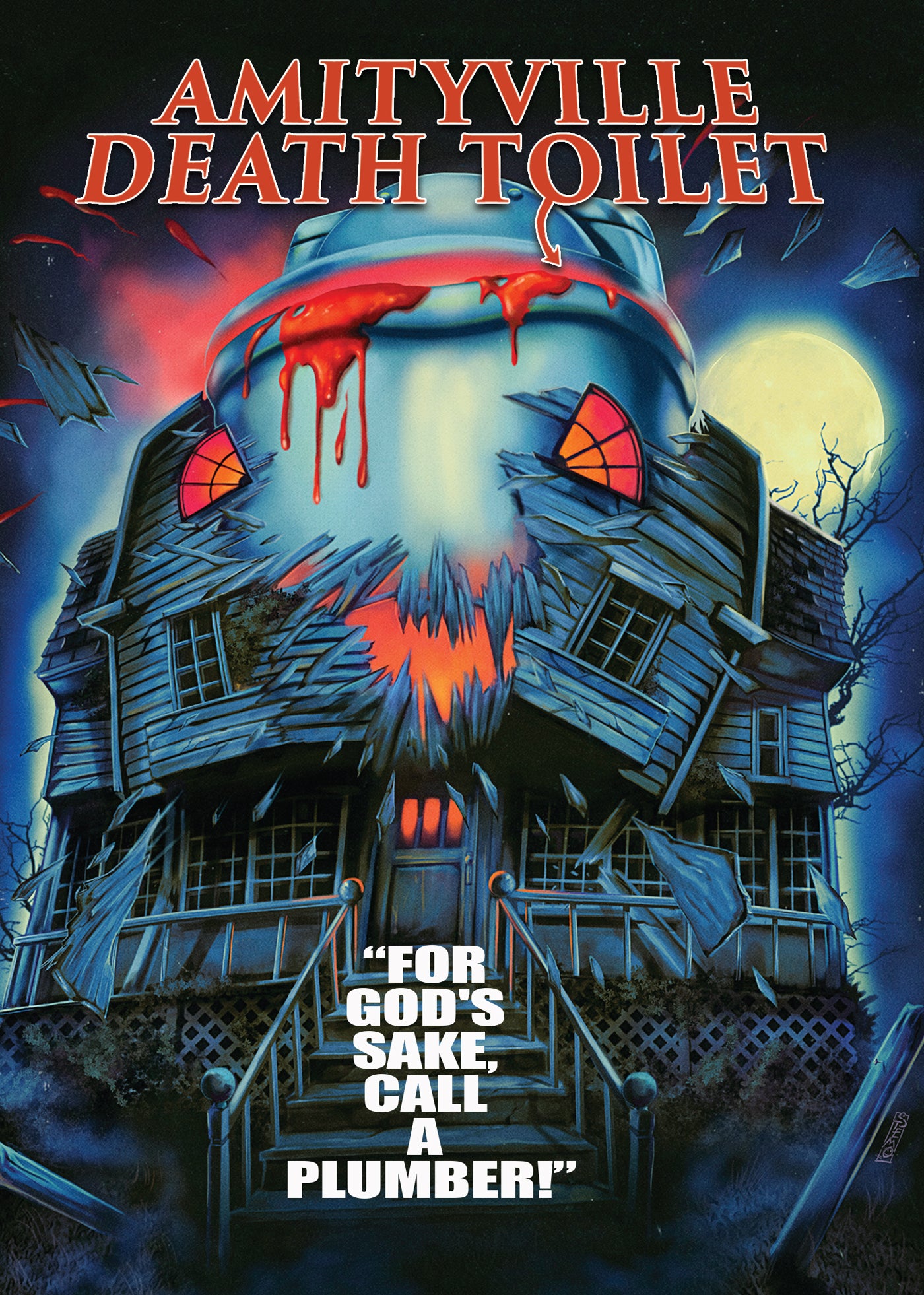 Amityville Death Toilet cover art