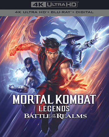 Mortal Kombat Legends: Battle of the Realms [4K Ultra HD Blu-ray/Blu-ray] cover art