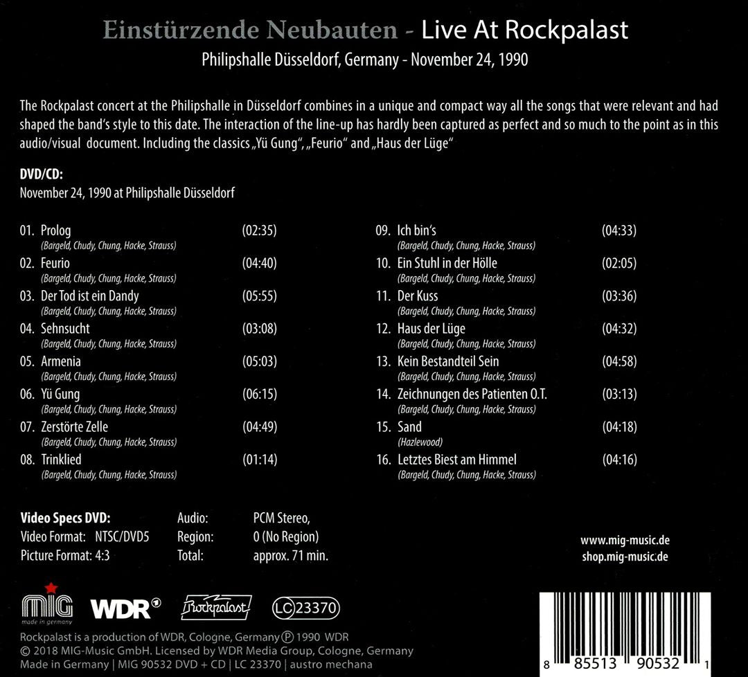 Live at Rockpalast 1990 cover art