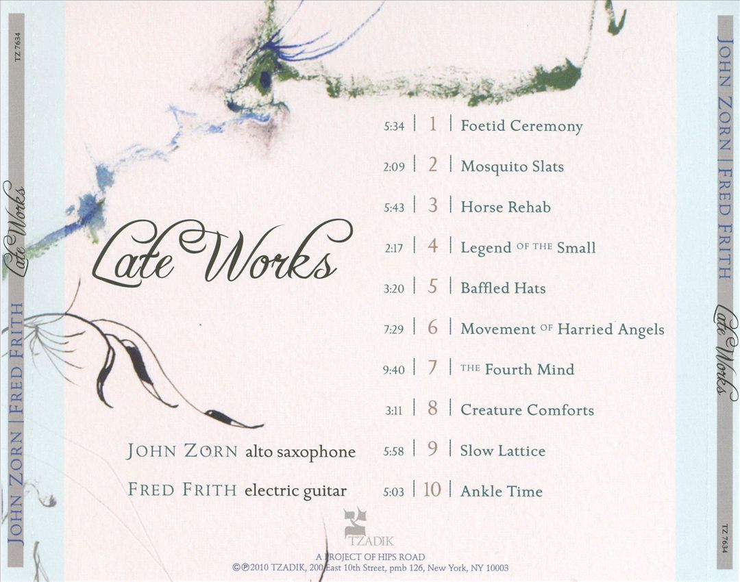 Late Works cover art