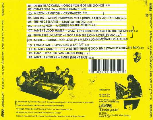 Blank Generation: Blank Tapes NYC 1975-1987 cover art