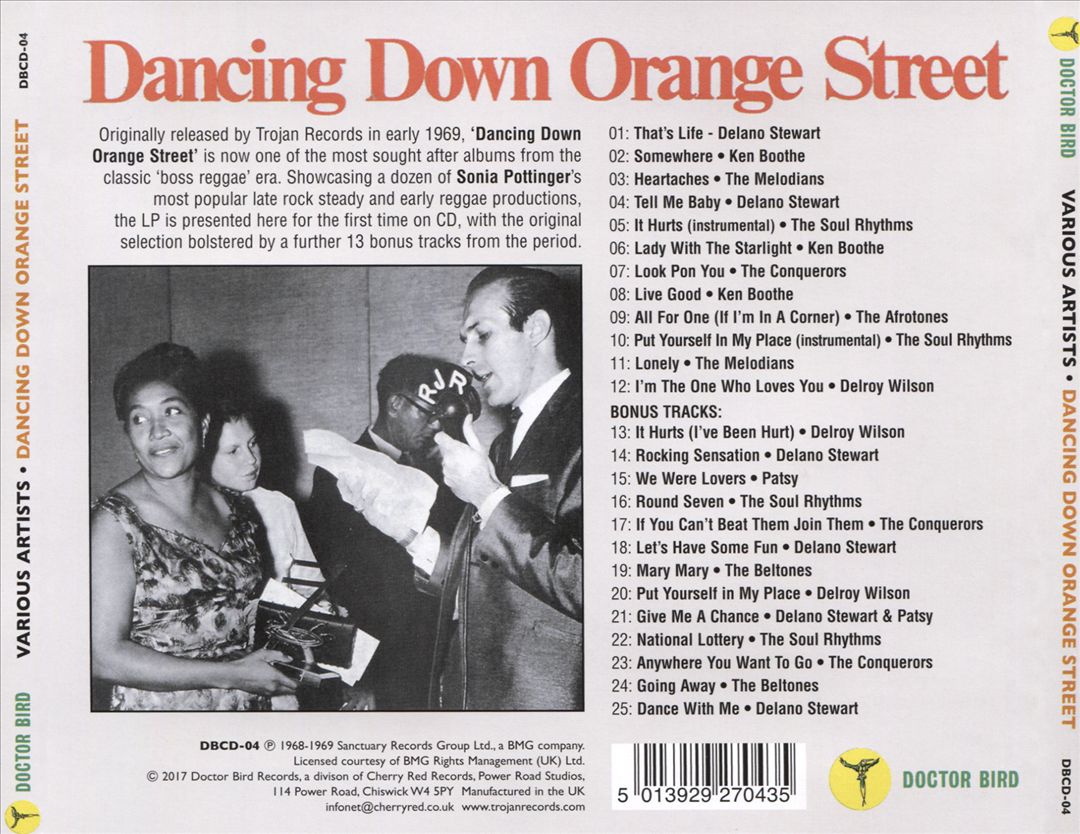 Dancing Down Orange Street cover art