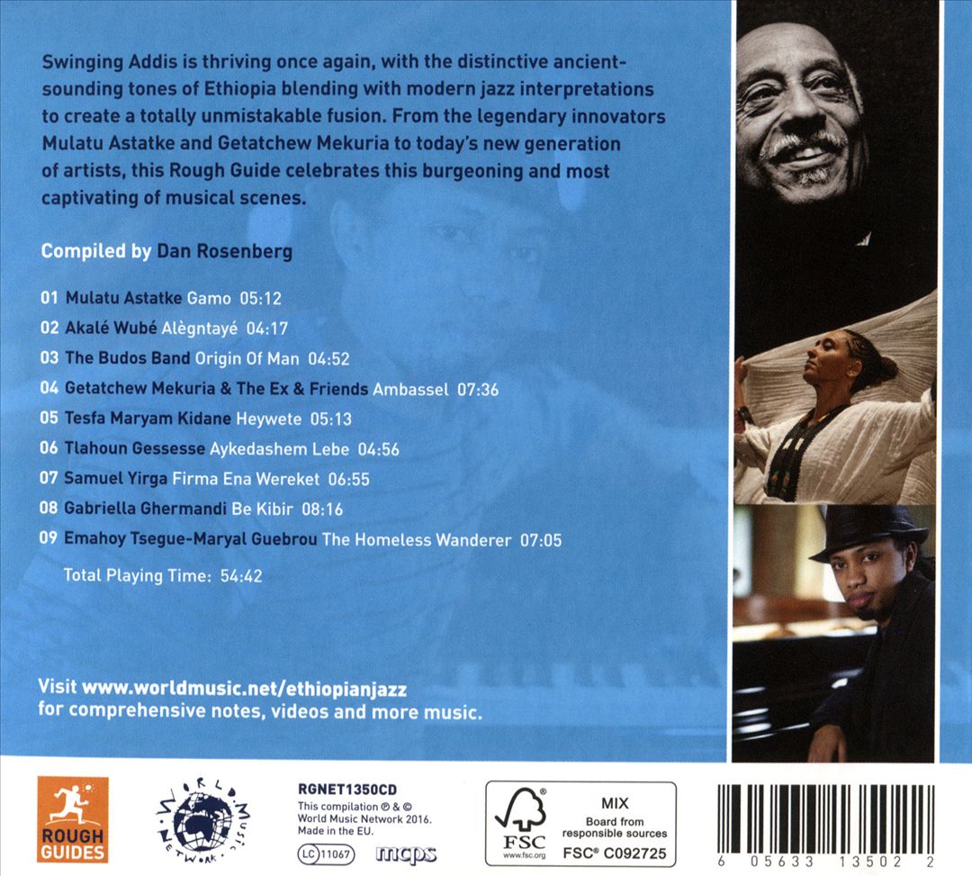 Rough Guide to Ethiopian Jazz cover art