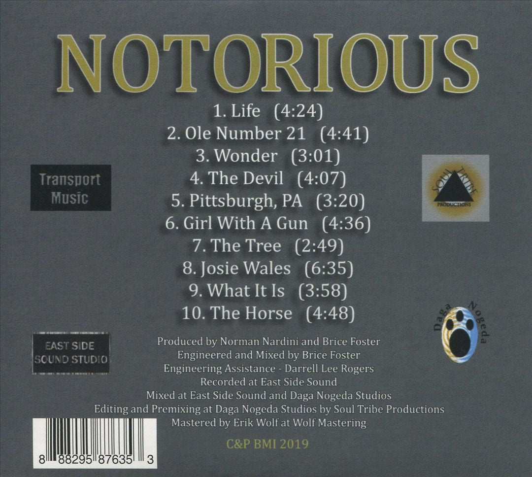 Notorious cover art