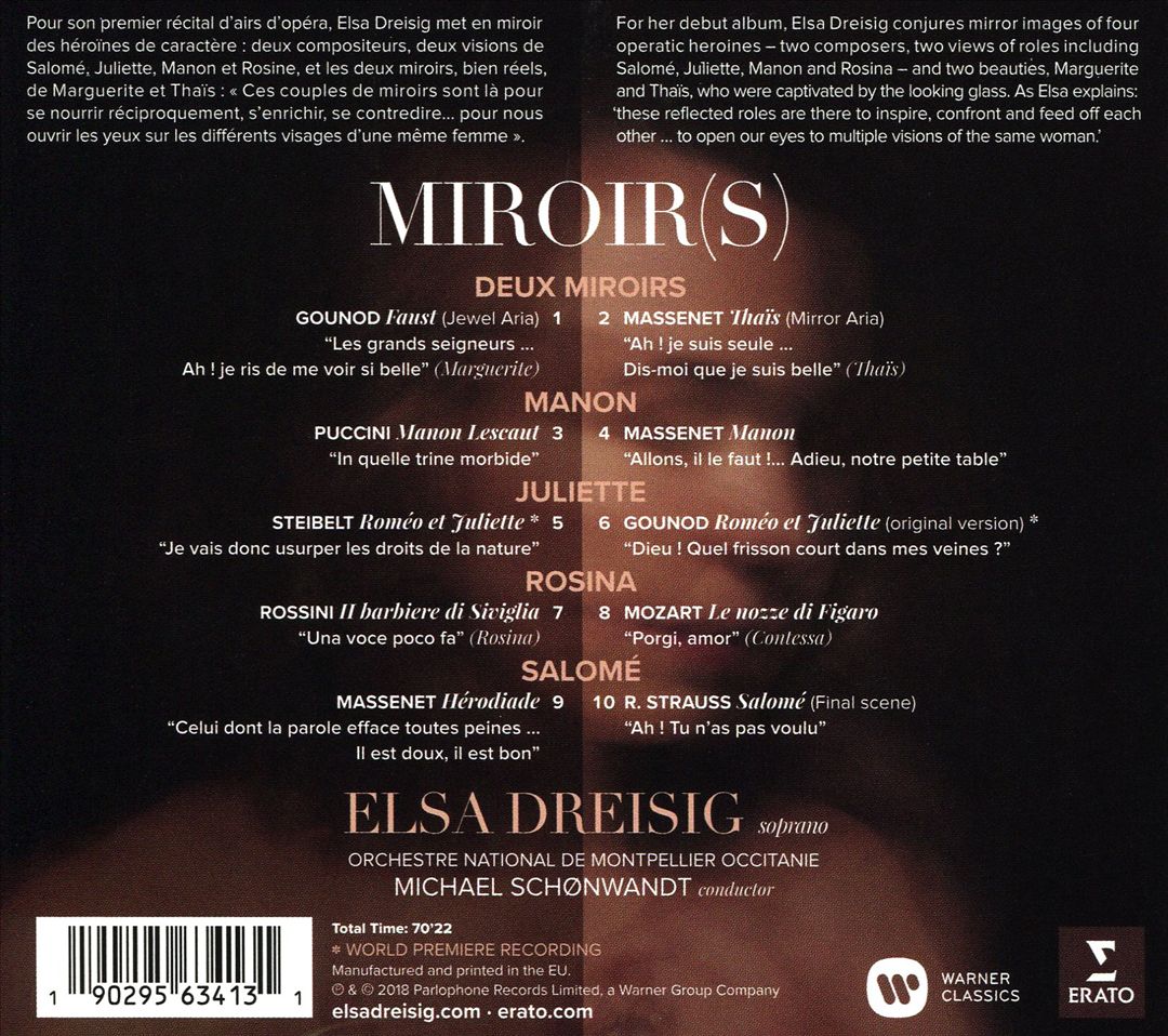 Miroir(s): Opera Arias cover art