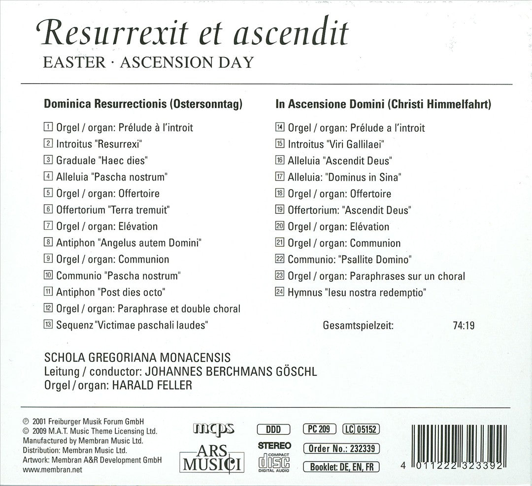 Resurrexit et Ascendit cover art