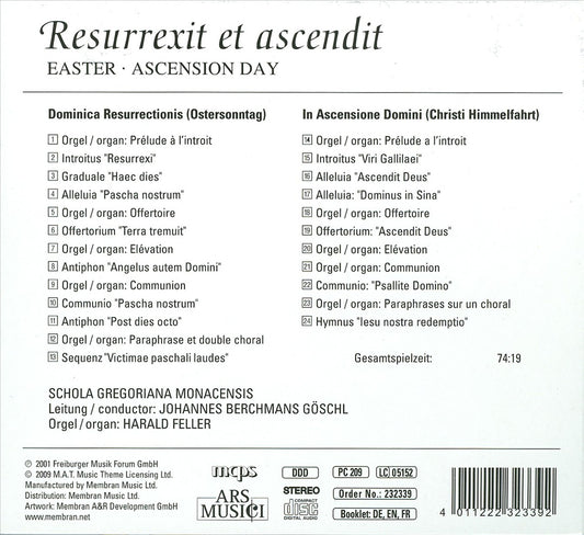 Resurrexit et Ascendit cover art
