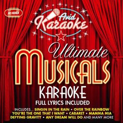 Ultimate Musicals Karaoke cover art