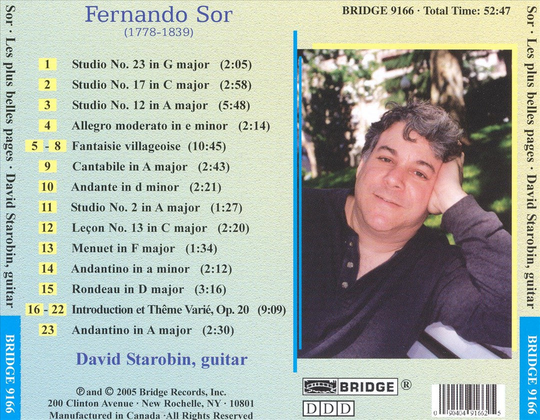 Fernando Sor: Les Plus belles pages cover art