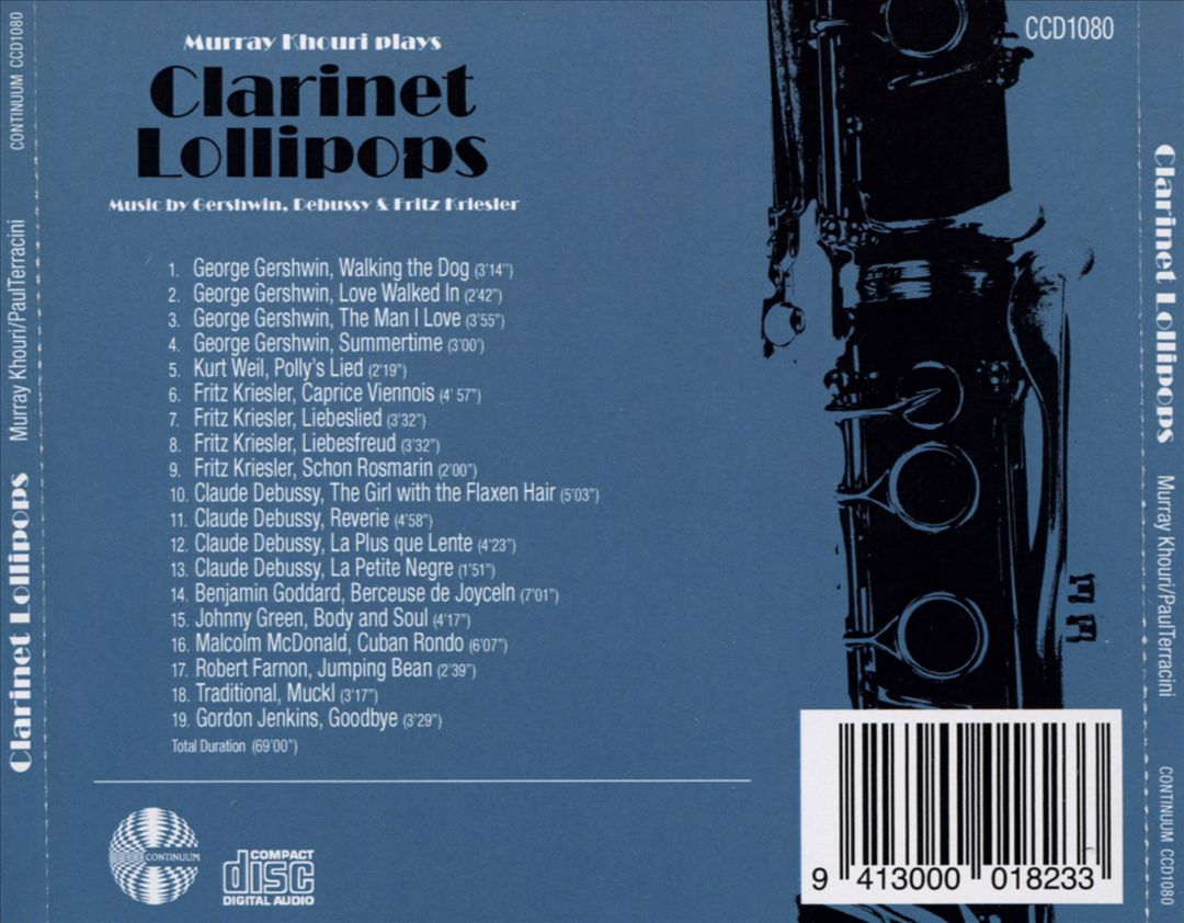 Clarinet Lollipops cover art
