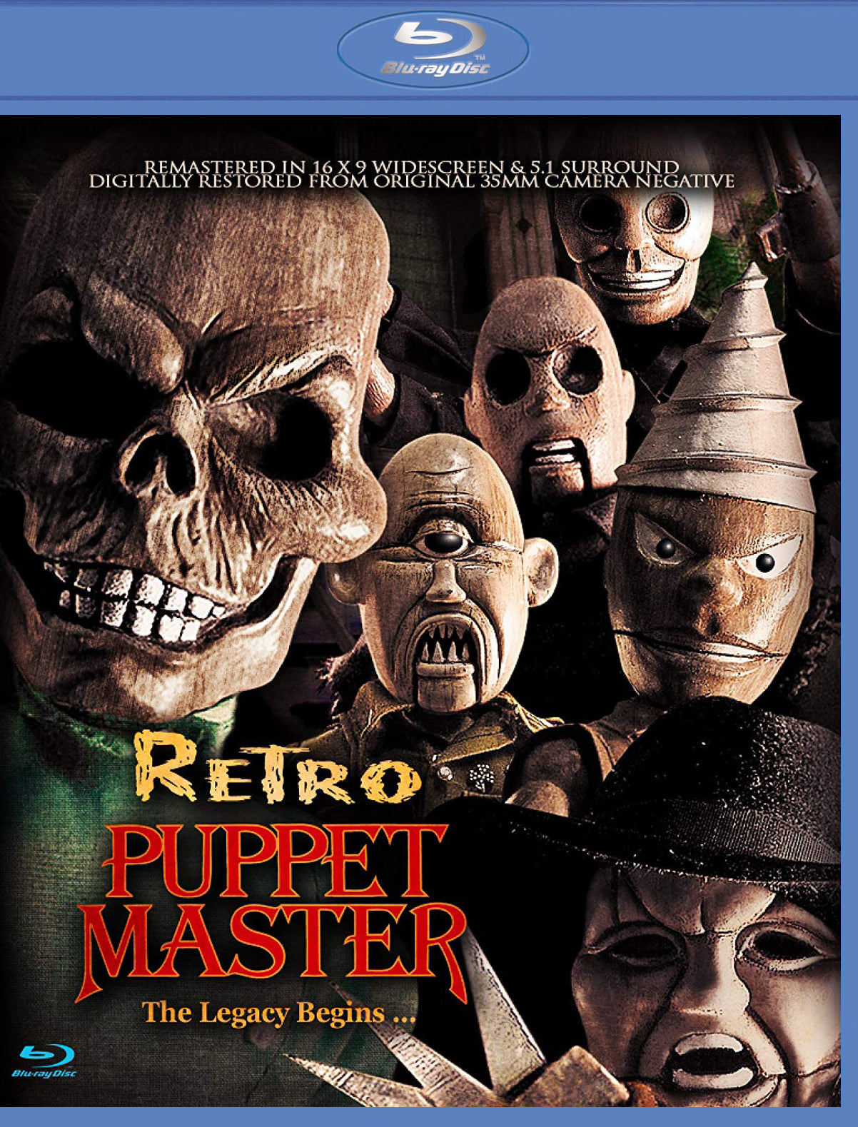 Retro Puppet Master [Blu-ray] cover art