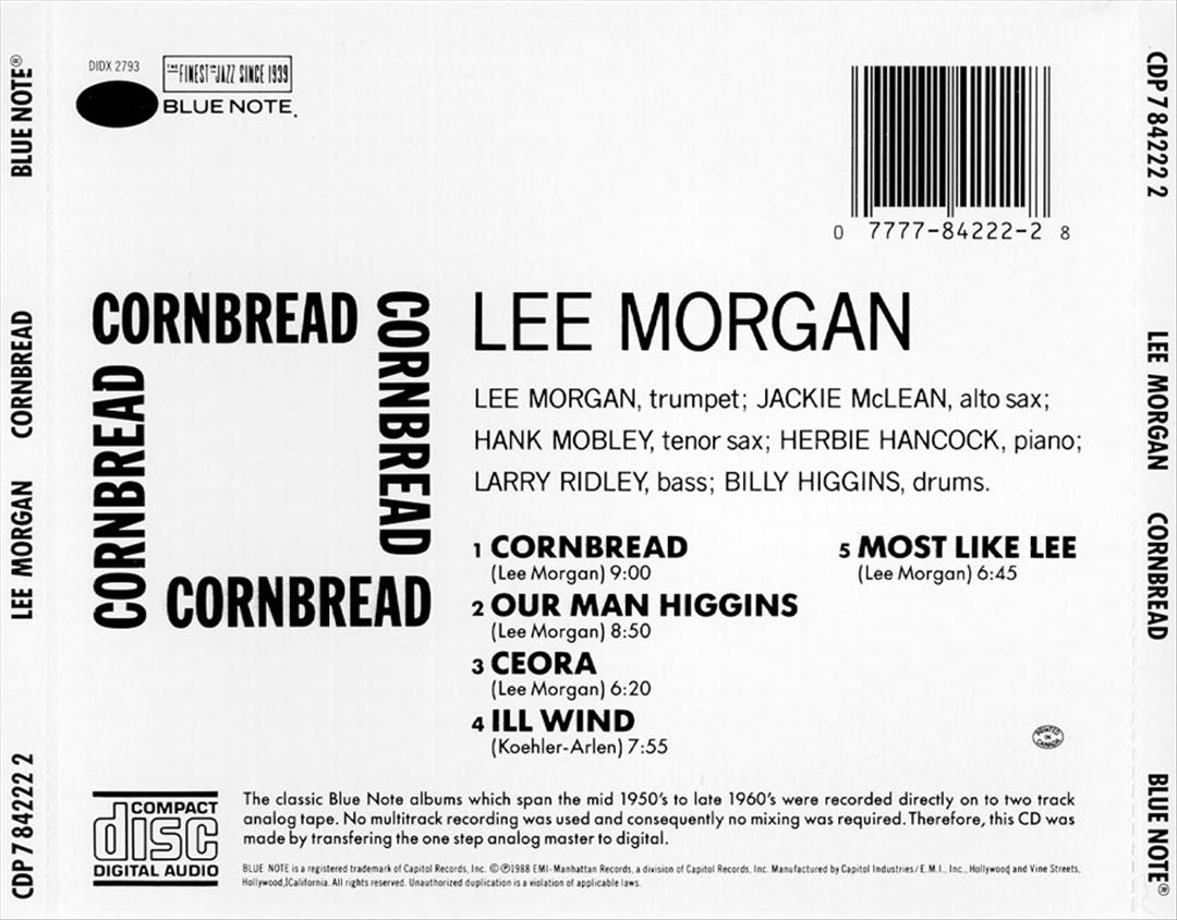 Cornbread cover art
