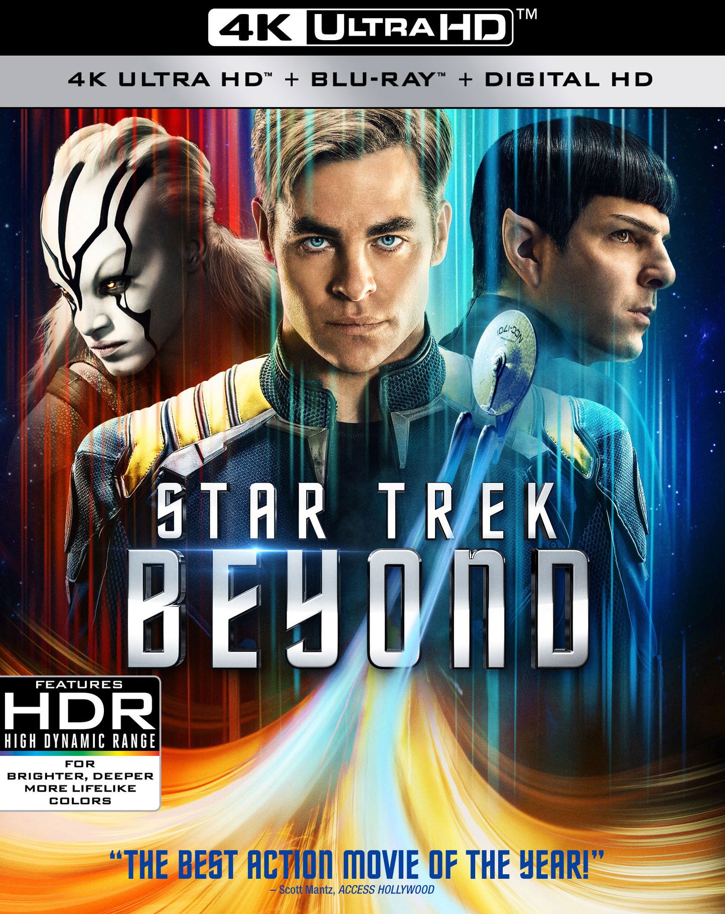 Star Trek Beyond [Includes Digital Copy] [4K Ultra HD Blu-ray/Blu-ray] cover art