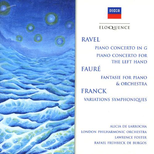 Ravel, Fauré, Franck: Music for Piano & Orchestra [Australia] cover art