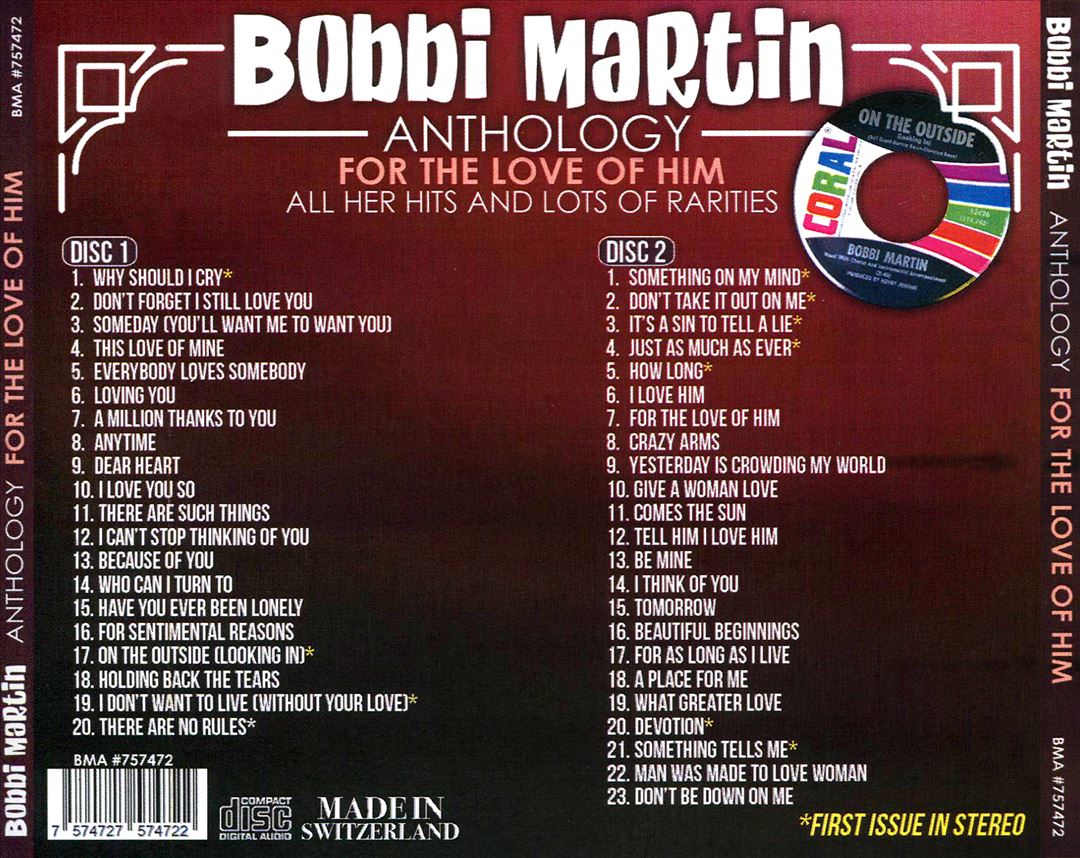 Anthology for the Love of Him cover art