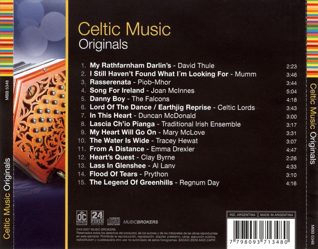 Originals: Celtic Music cover art