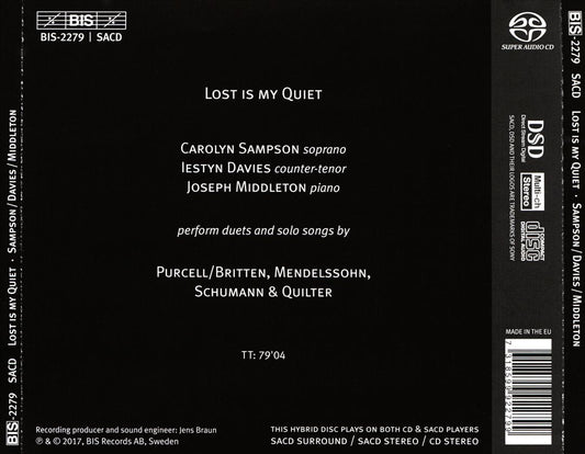 Lost Is My Quiet cover art