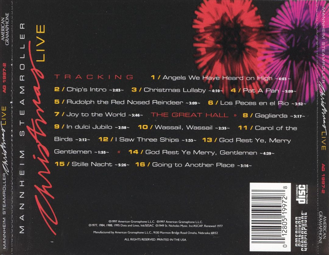Christmas Live cover art