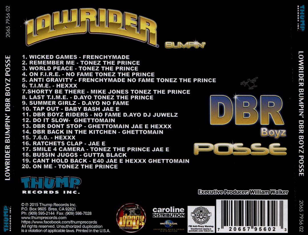 Lowrider Bumpin cover art