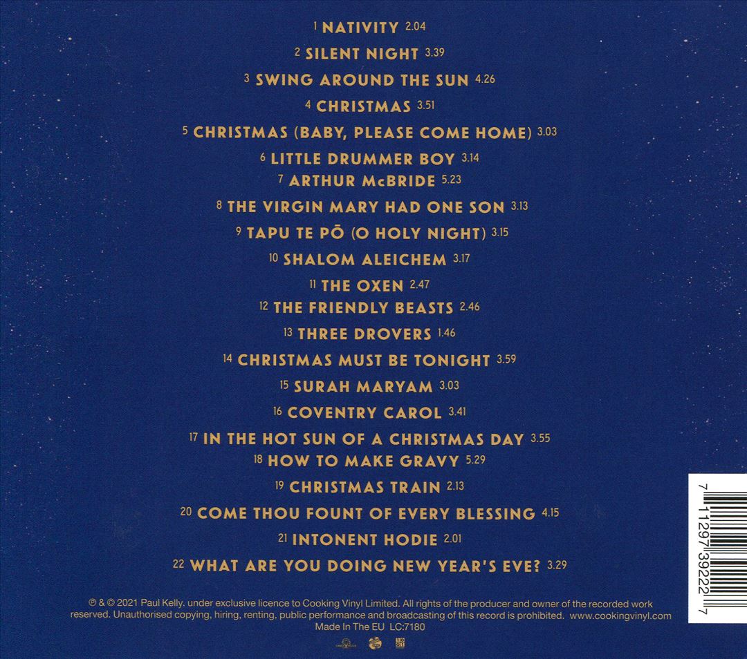 Paul Kelly's Christmas Train cover art