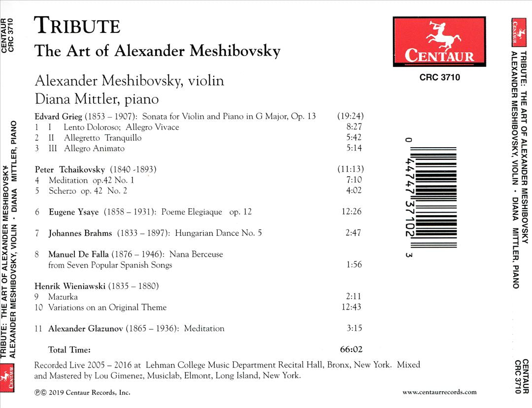 Tribute: The Art of Alexander Meshibovsky cover art