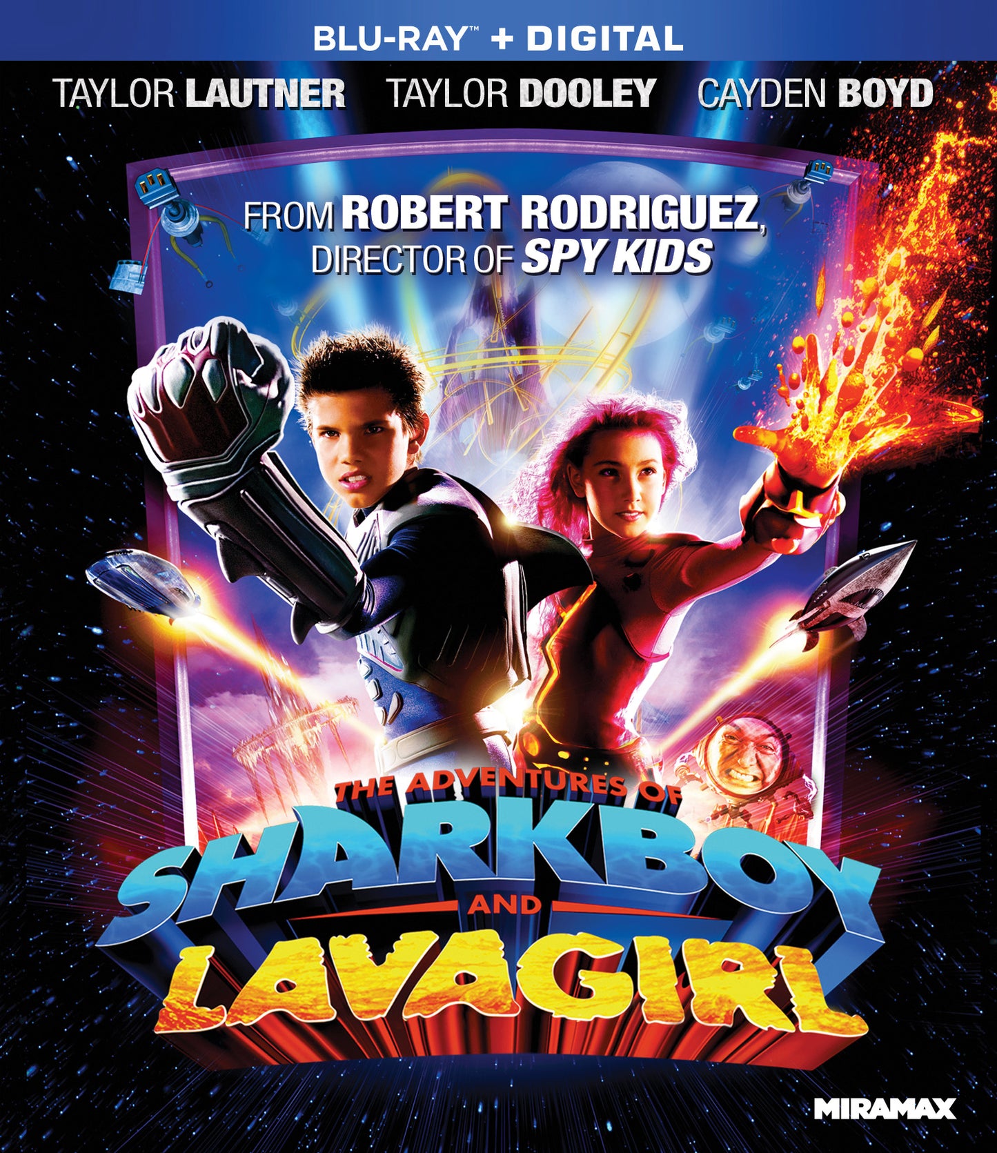 Adventures of Sharkboy and Lavagirl [Blu-ray] cover art