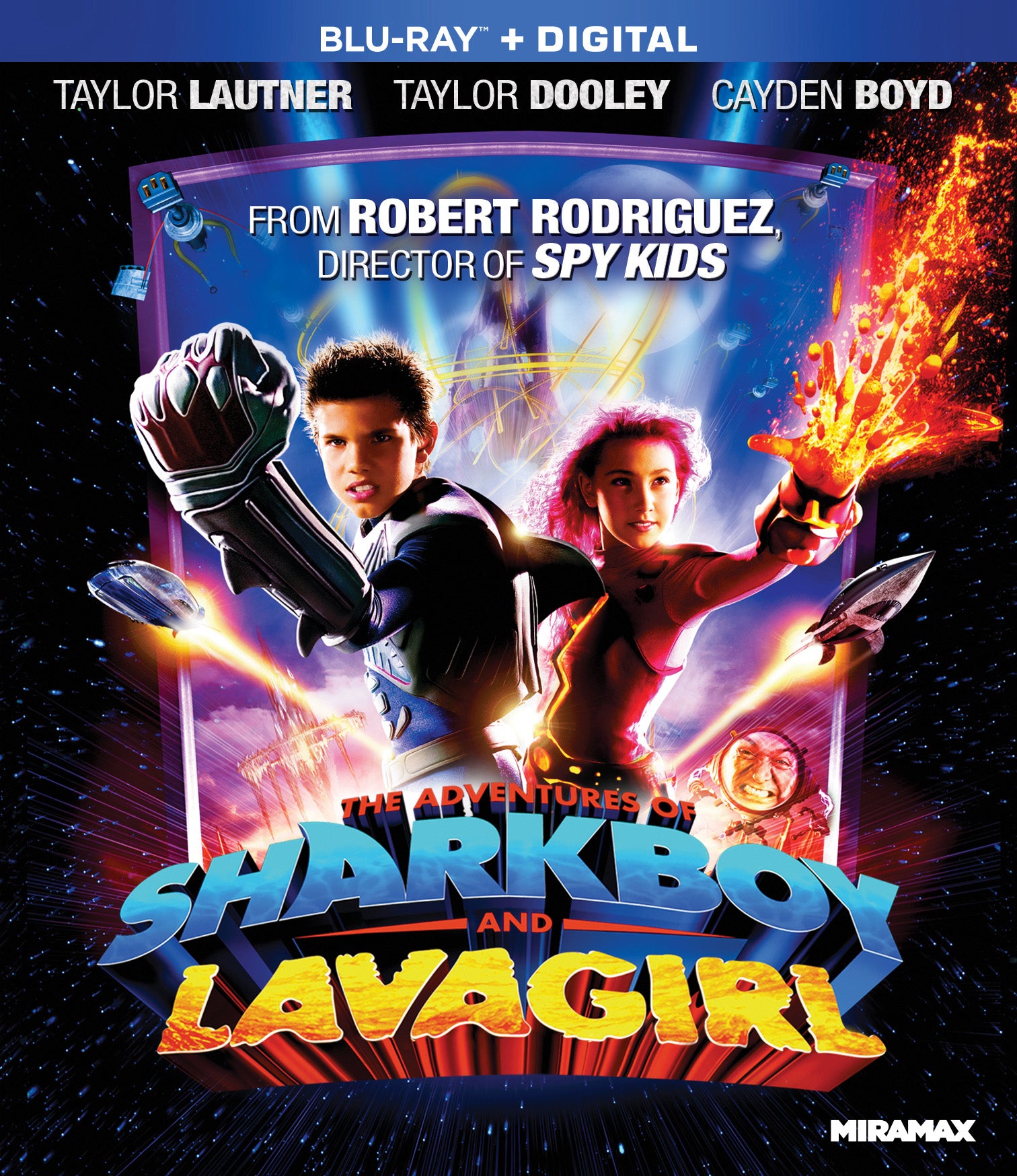 Adventures of Sharkboy and Lavagirl [Blu-ray] cover art