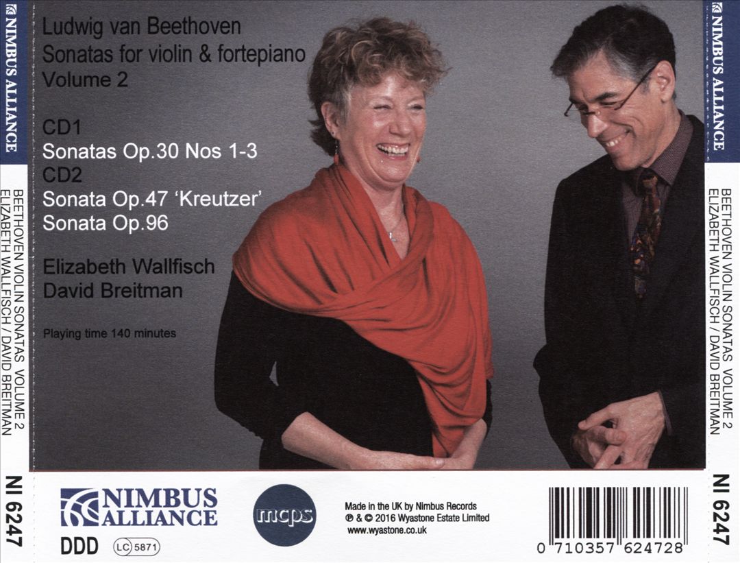 Beethoven: Sonatas for Violin & Fortepiano cover art