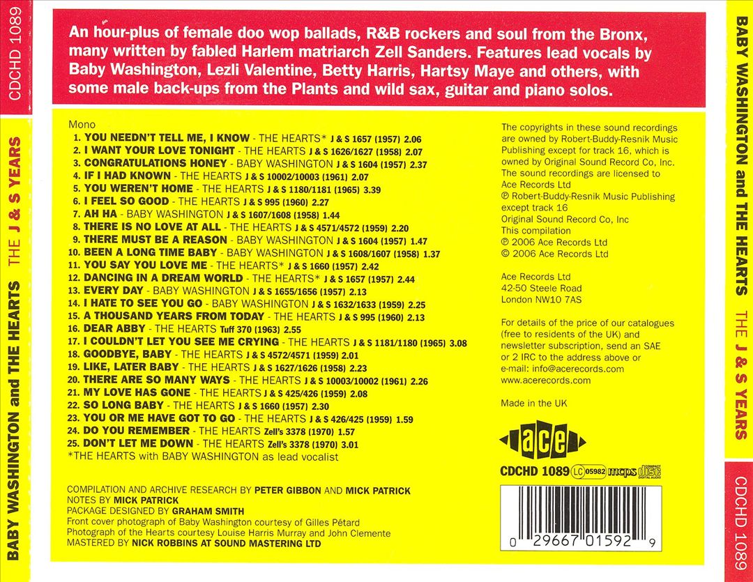 J&S Years cover art