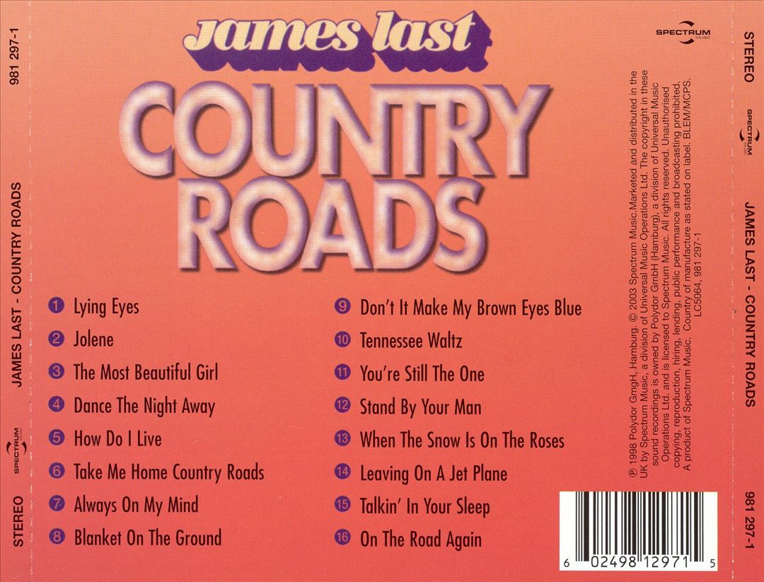Country Roads [Spectrum] cover art