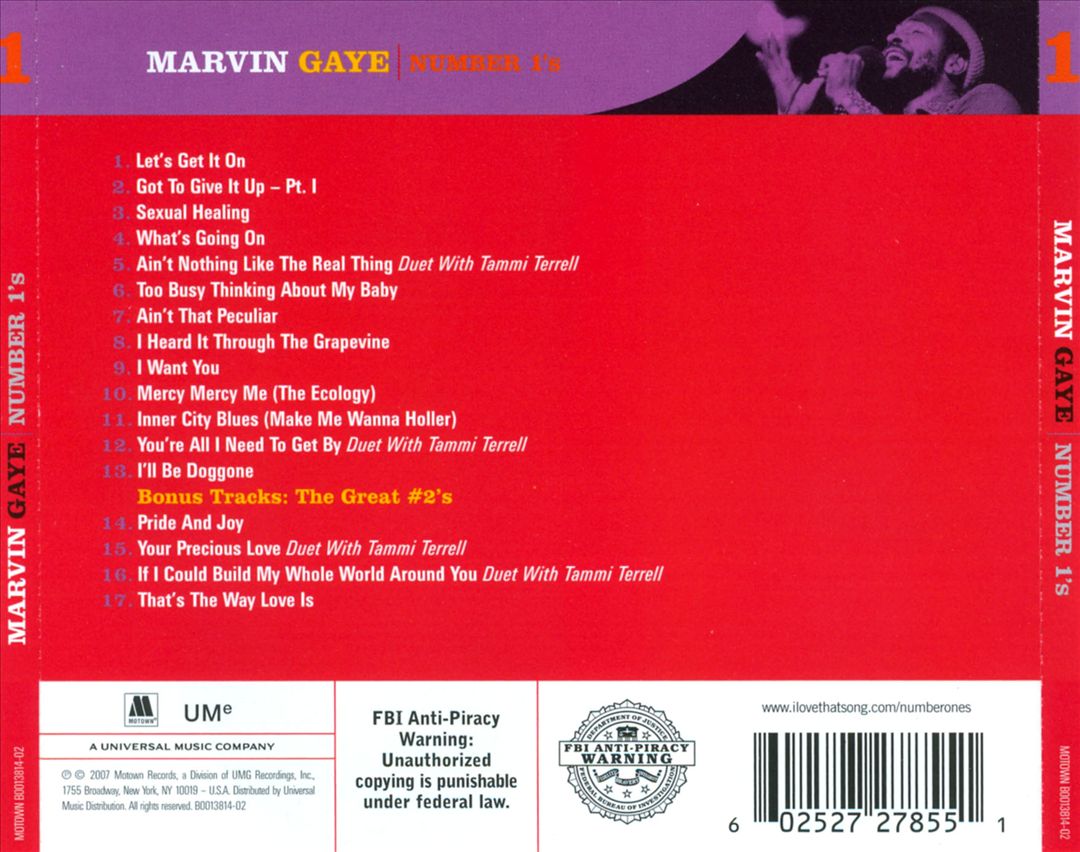 Number 1's cover art