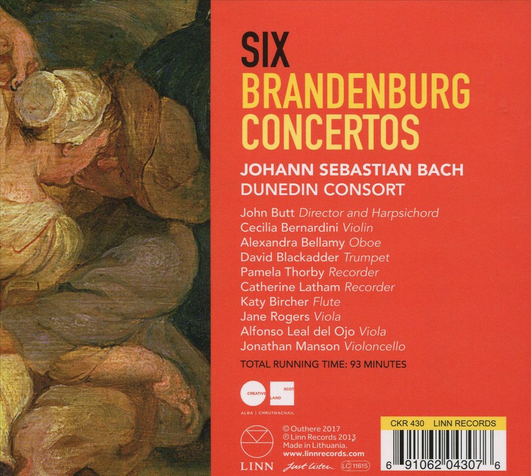 Bach: Six Brandenburg Concertos cover art