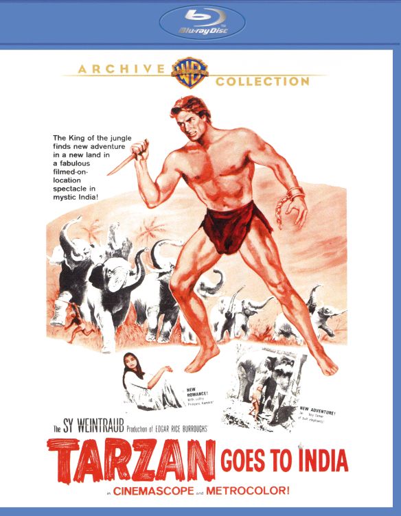 Tarzan Goes to India [Blu-ray] cover art