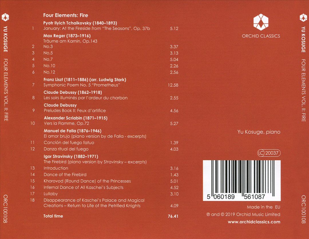 Four Elements, Vol. 2: Fire cover art