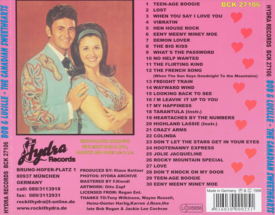 Canadian Sweethearts cover art