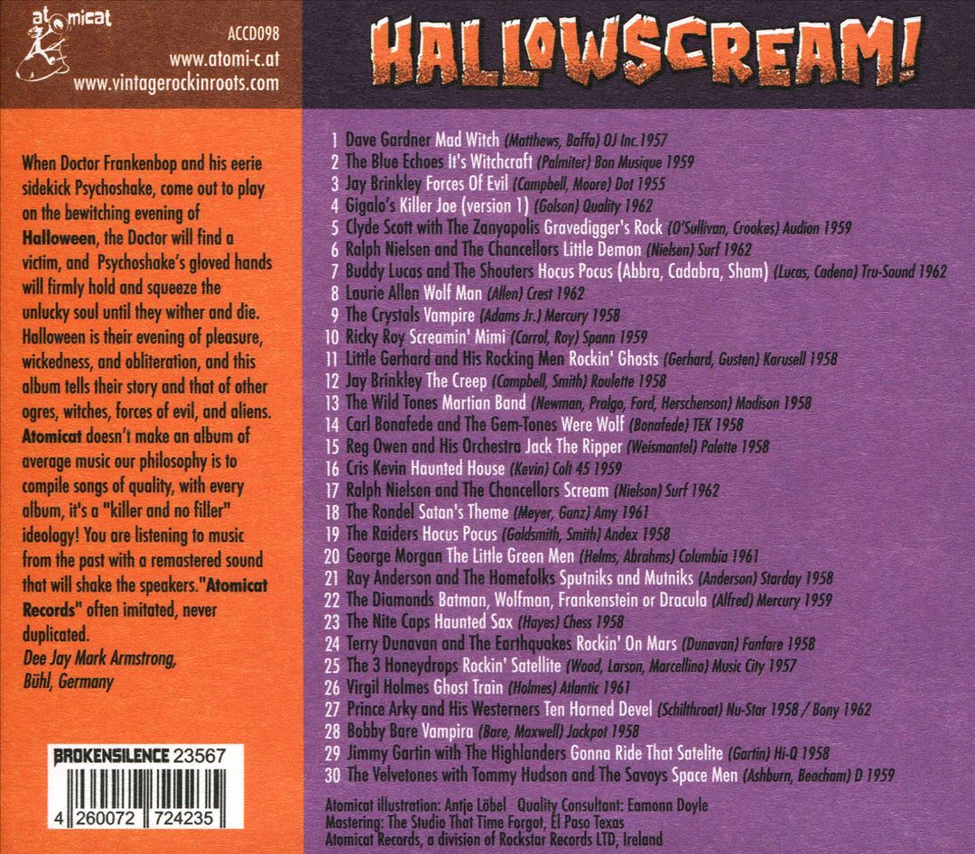 Hallowscream: Night of Murder, Witches, and Spooks cover art
