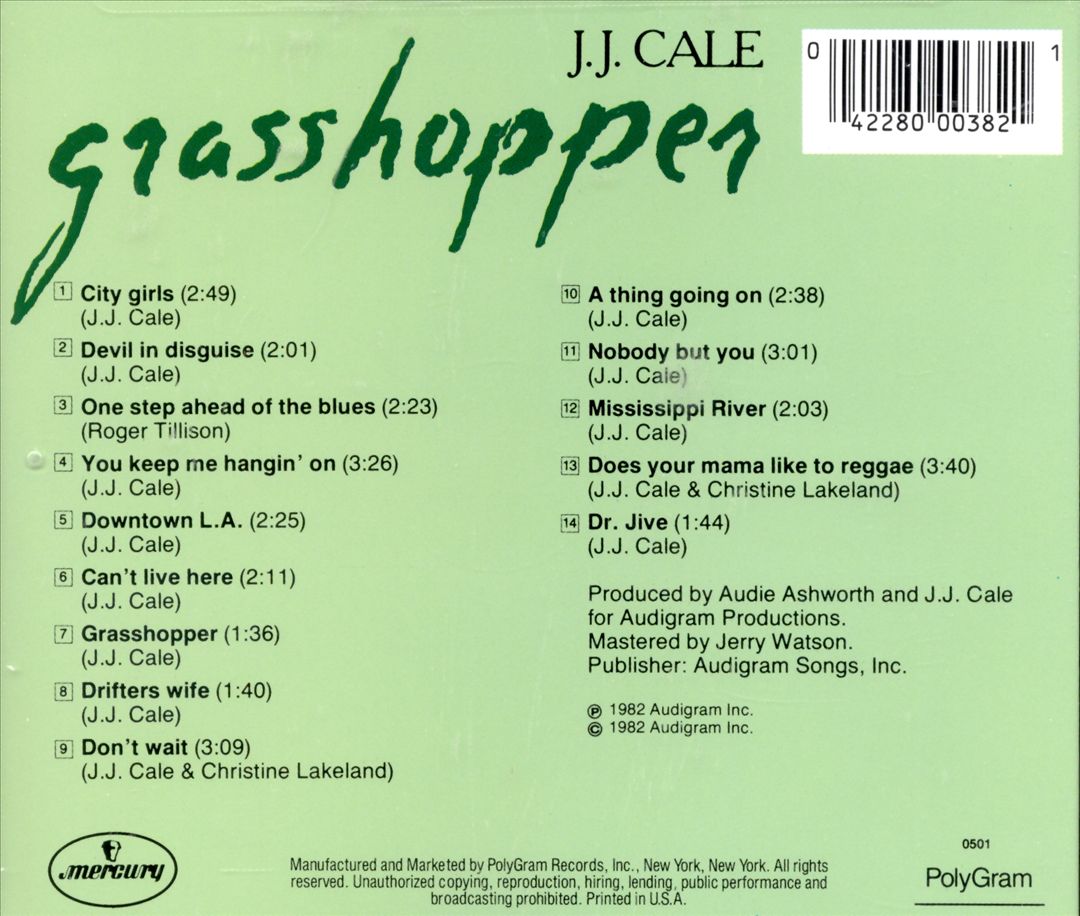 Grasshopper cover art