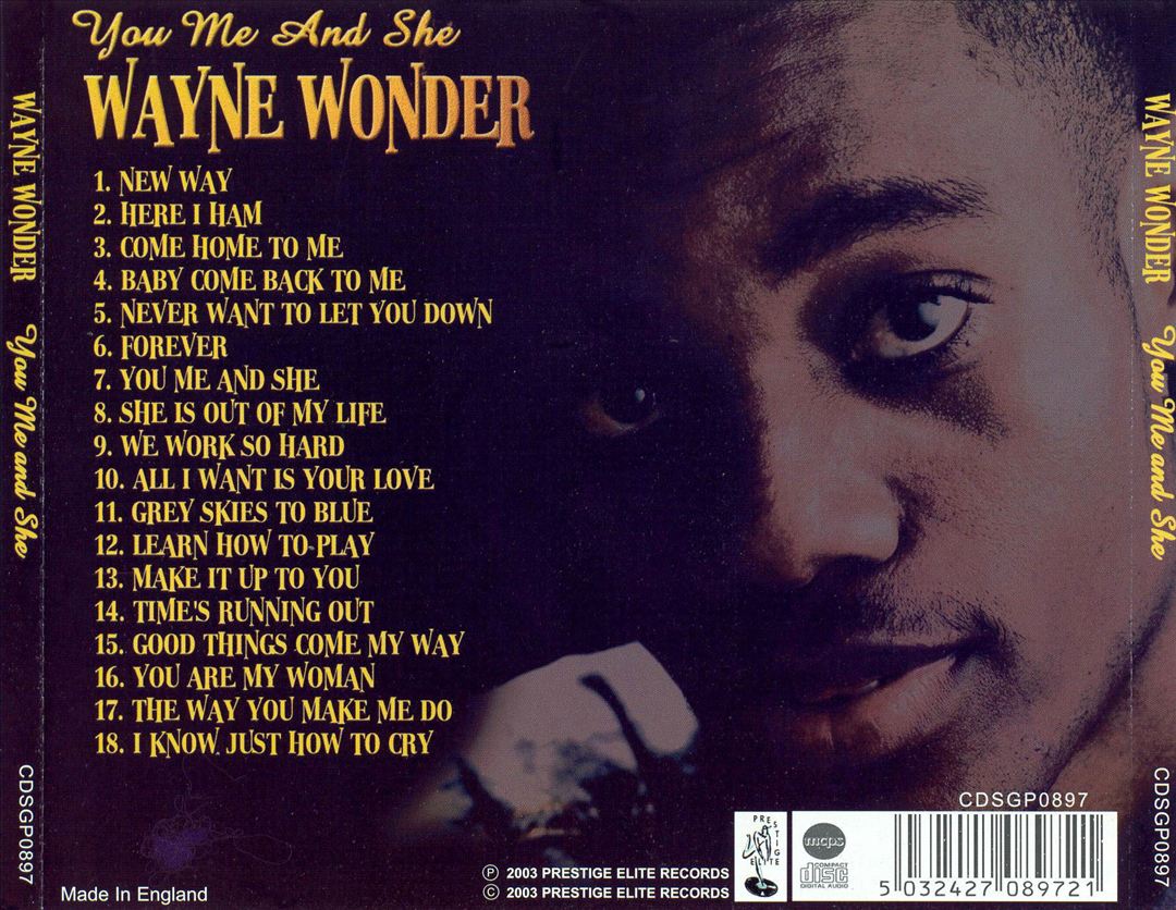 You, Me and She cover art