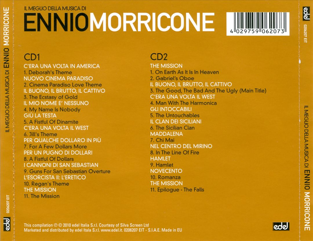 Meglio Della Musica di Ennio Morricone cover art