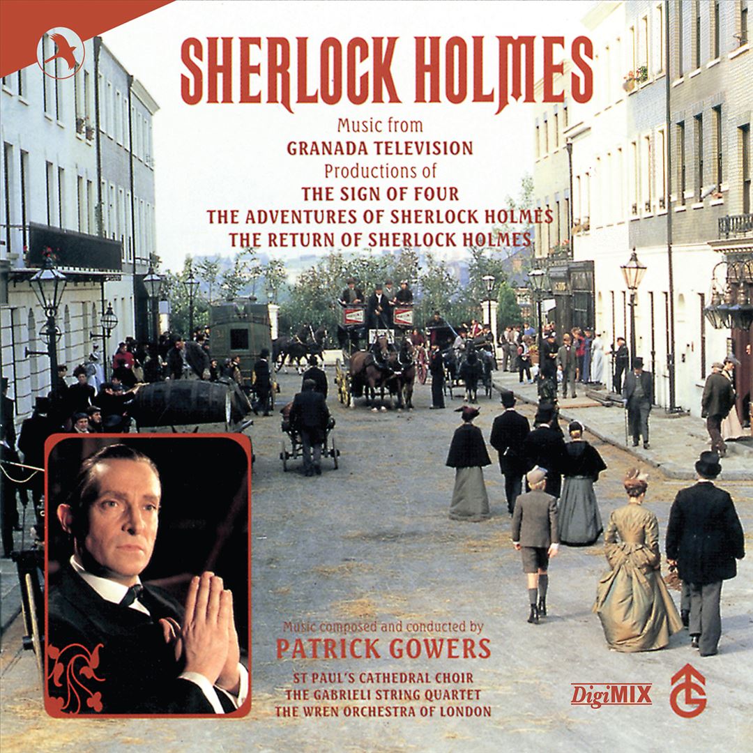 Sherlock Holmes: Music from The Sign of Four, The Adventures of Sherlock Holmes, The Return of Sherlock Holmes cover art